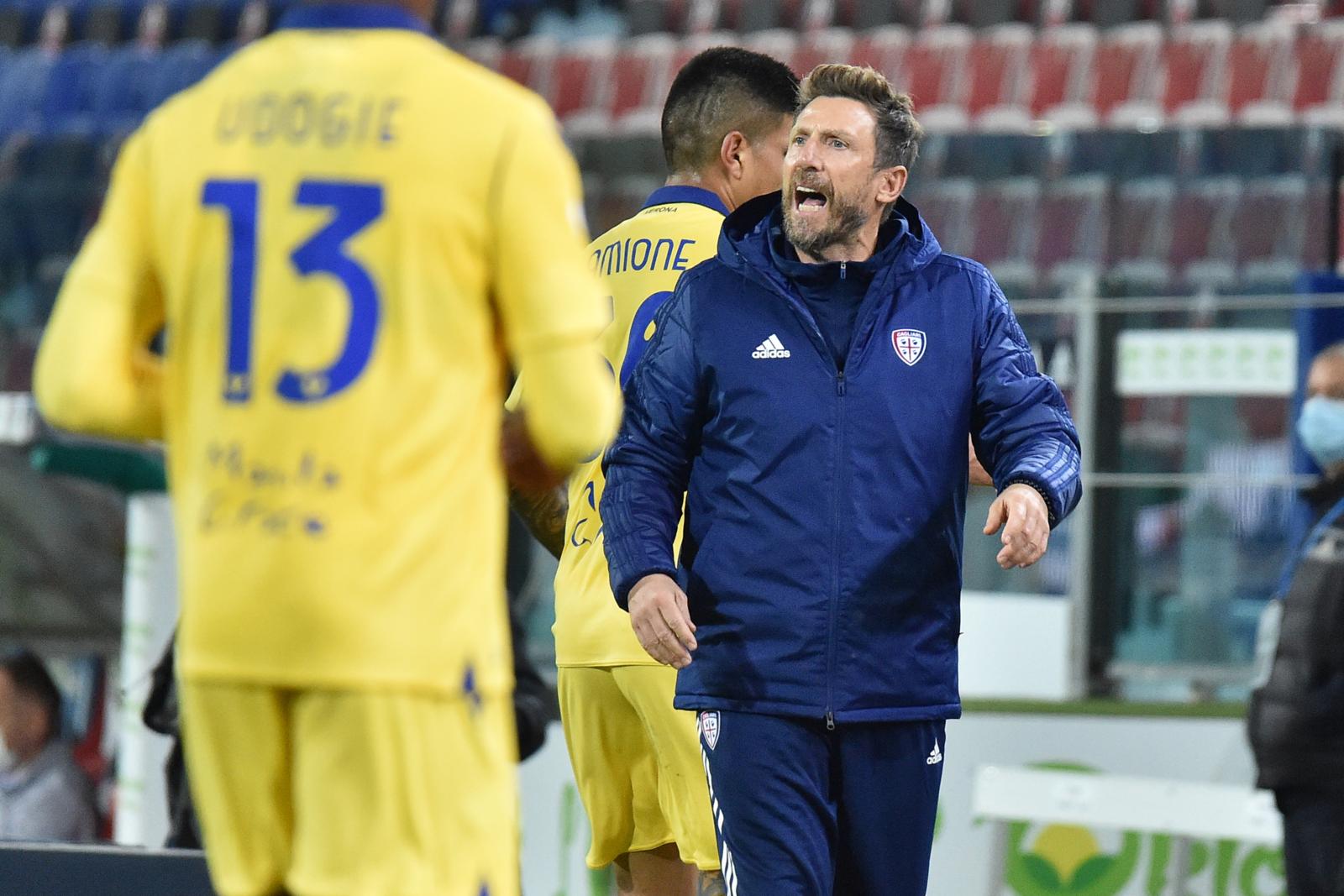 Cagliari, Di Francesco: “Joao Pedro in dubbio, forse cambio modulo“