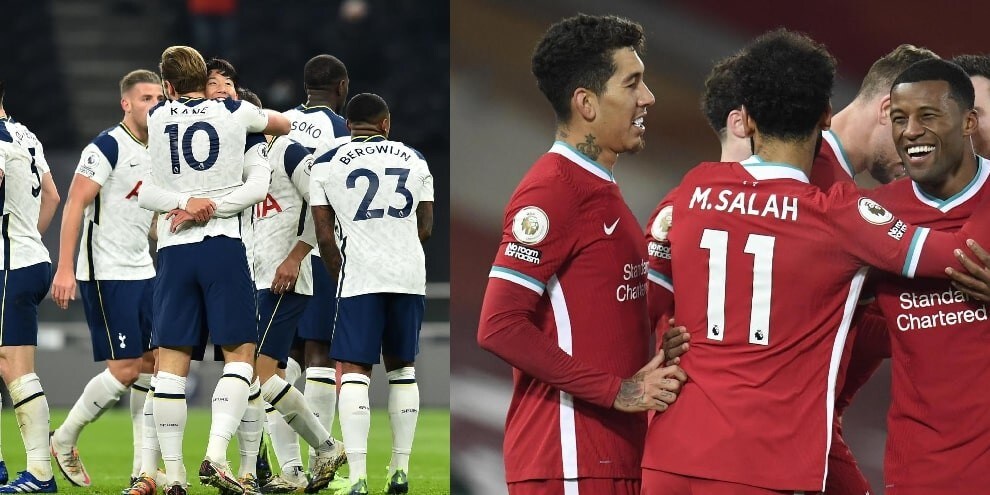 Il Liverpool risponde al Tottenham: Mourinho e Klopp restano in testa alla Premier