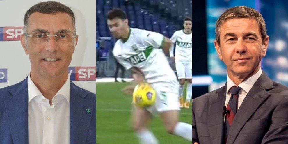 Bergomi e Costacurta: “Non era rigore per la Roma“. Bufera sui social