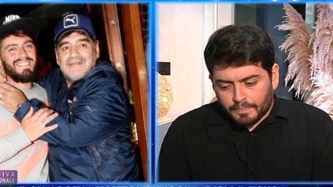 Il figlio di Maradona in tv: