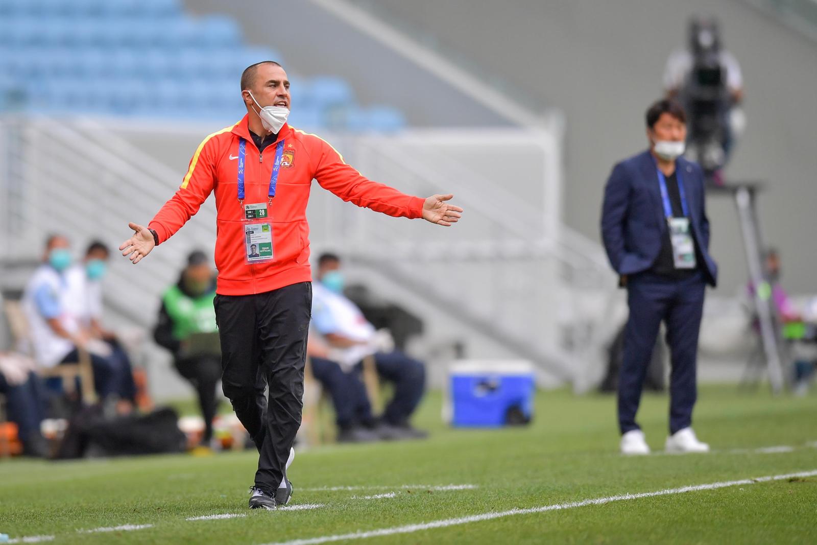 Guangzhou Evergrande, Cannavaro a rischio esonero
