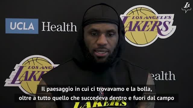 LeBron: "Ecco come siamo sopravvissuti alla bolla..."