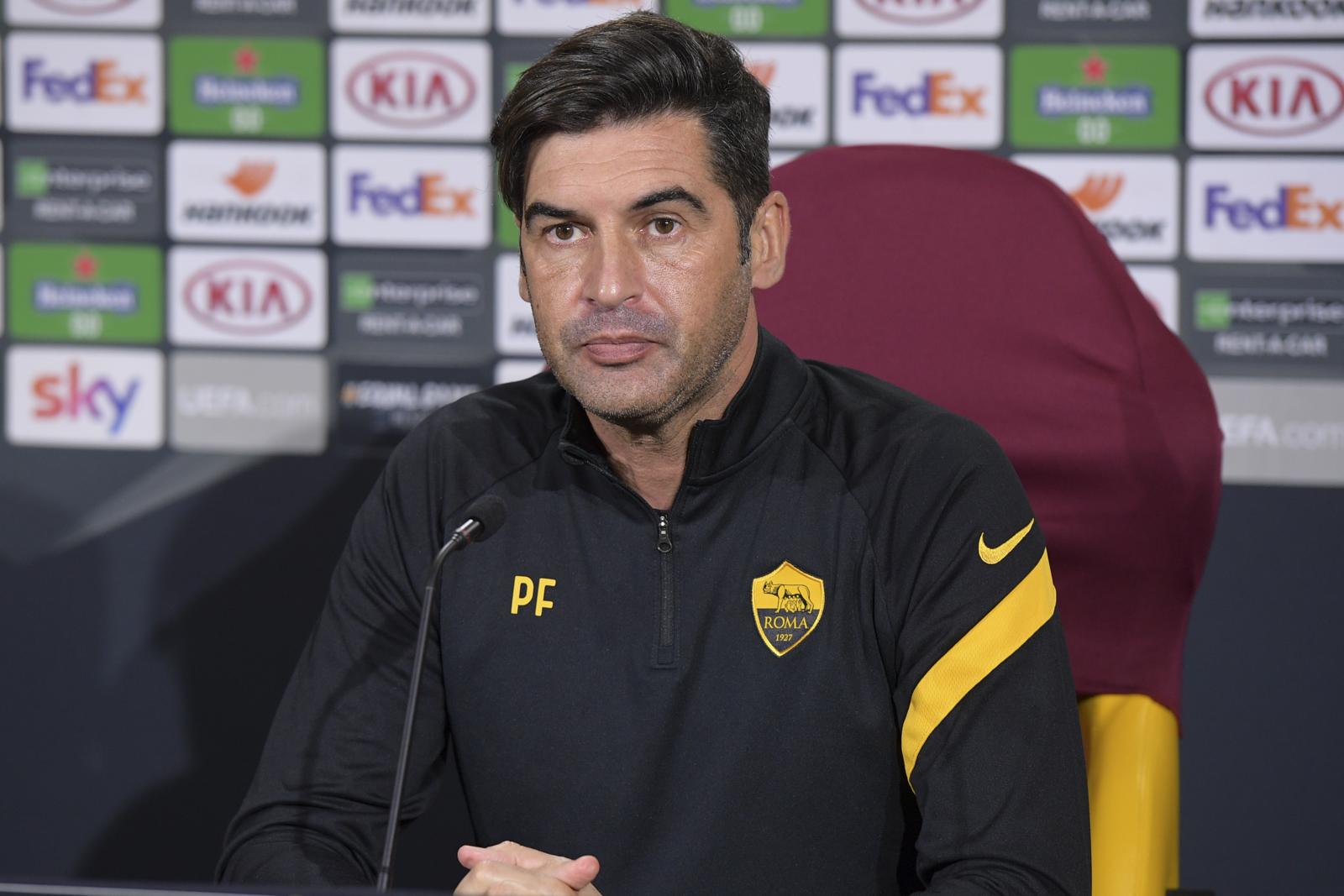 Fonseca: “Milanese titolare, Smalling in panchina. Pellegrini? Non viene capito“