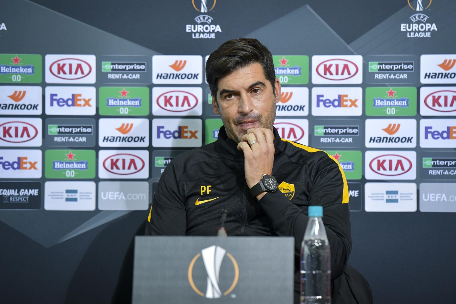 Roma, Fonseca: “Non dobbiamo commettere quegli errori. Contento dei ragazzi“