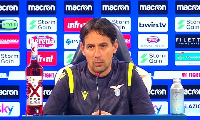 Simone Inzaghi: "La Lazio non è la Cenerentola della Champions"