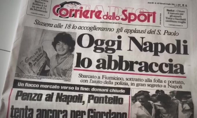 Speciale Maradona, numero da collezione in edicola il 12 dicembre