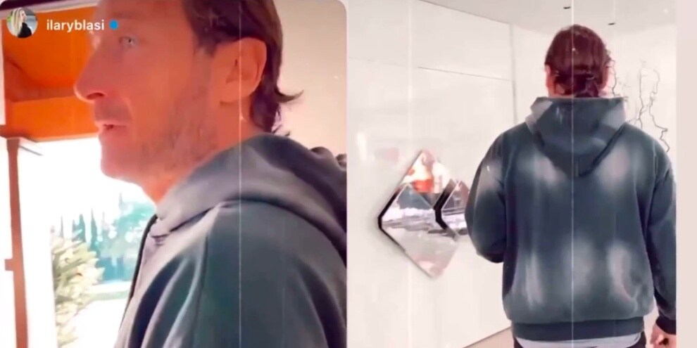 La felpa di Totti spopola sui social. Ilary Blasi svela dove poterla trovare