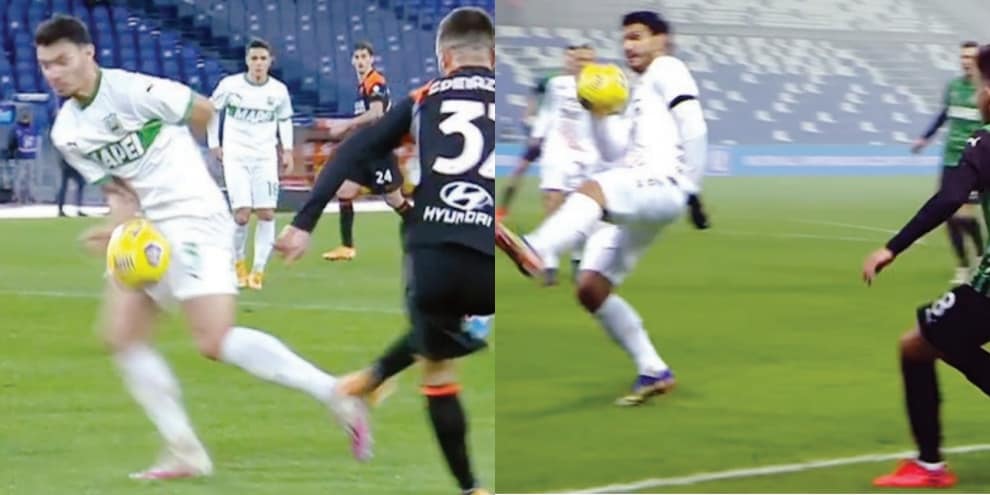 A Roma no, contro il Benevento è rigore: così gli arbitri vanno in confusione
