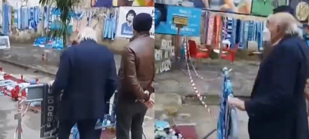 Napoli, Ferlaino prega per Maradona ogni domenica ai Quartieri