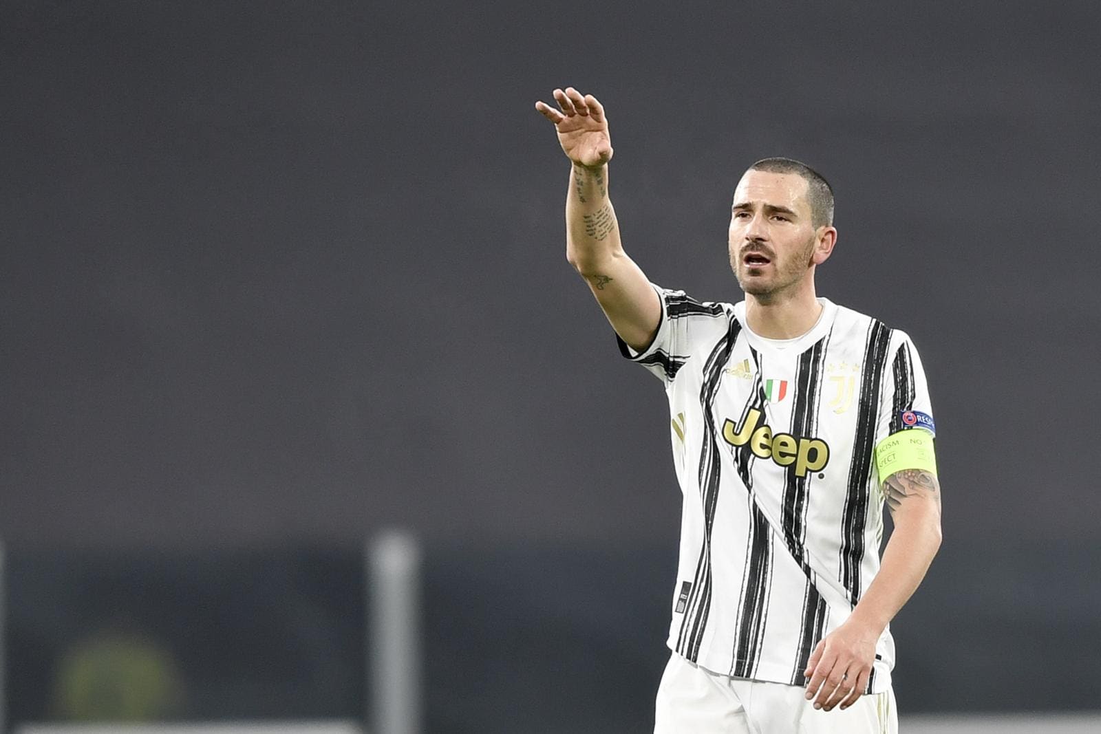 Bonucci e il ricordo dello “sgabello“: “Ho imparato a mettere da parte l'ego“