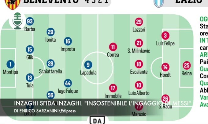 Inzaghi sfida Inzaghi. “Insostenibile l'ingaggio di Messi”