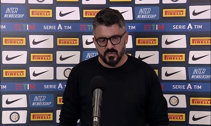 Gattuso: "Non meritavamo di perdere"