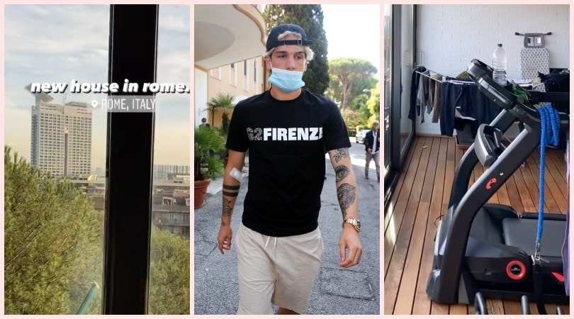 Roma, Zaniolo lascia l'attico di Totti: si trasferisce in un'altra casa