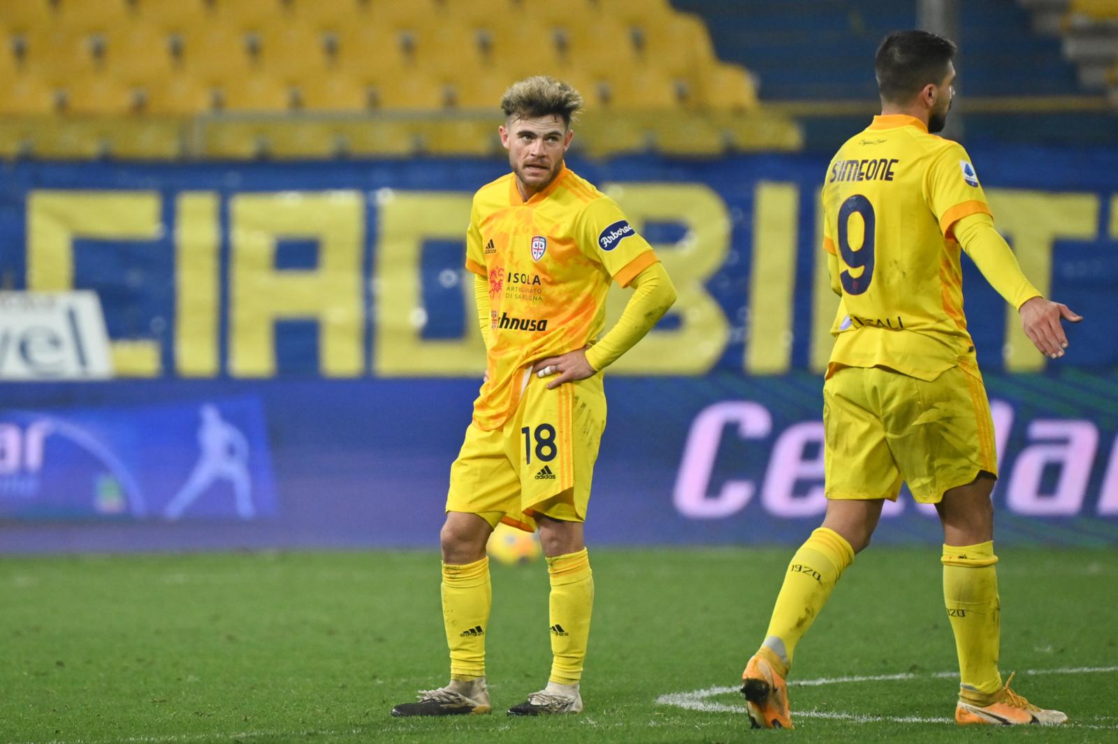 Cagliari, in campo con l'Udinese nel mirino