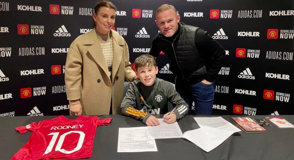 Manchester United, la dinastia Rooney continua: ingaggiato il figlio