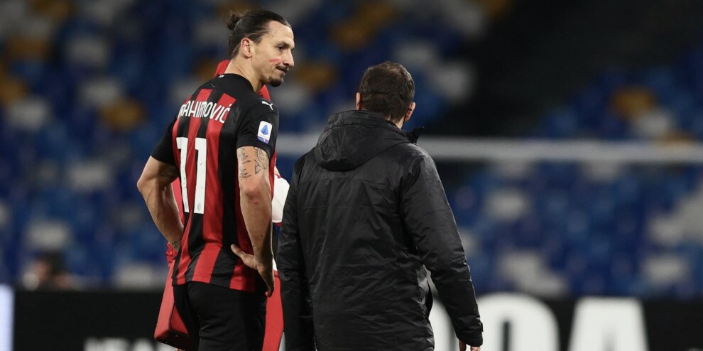 Milan, Ibra fuori ancora: polpaccio, ecco che è successo