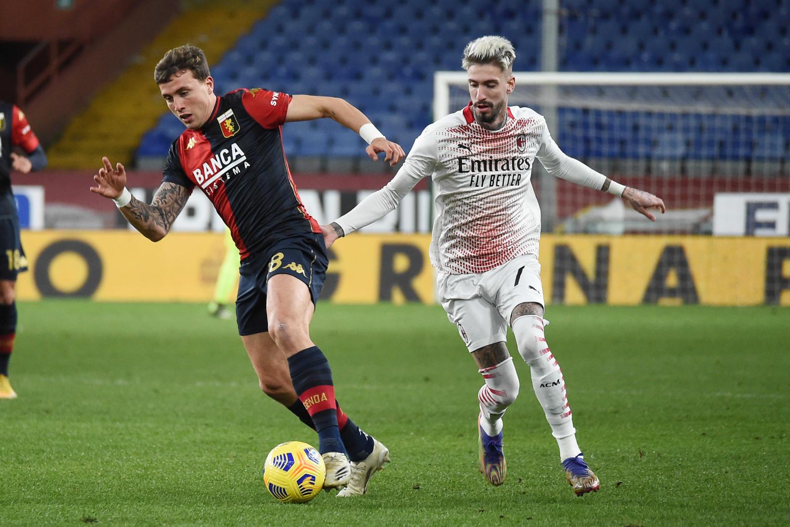 Genoa, si ferma Luca Pellegrini: torna nel 2021