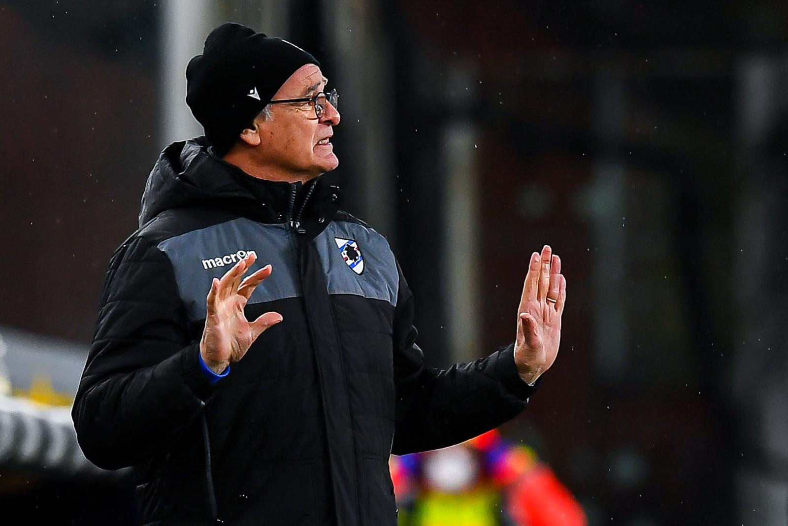 Sampdoria, Ranieri: “Quagliarella? Gli ho detto: prima te li stanco, poi entri“
