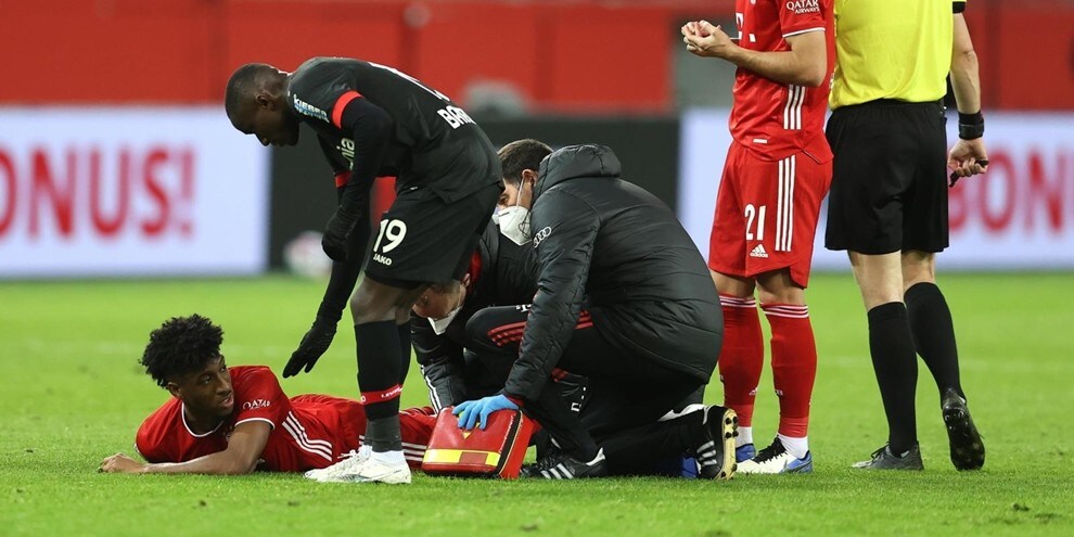 Bayern Monaco, infortunio muscolare per Coman: stop di due settimane
