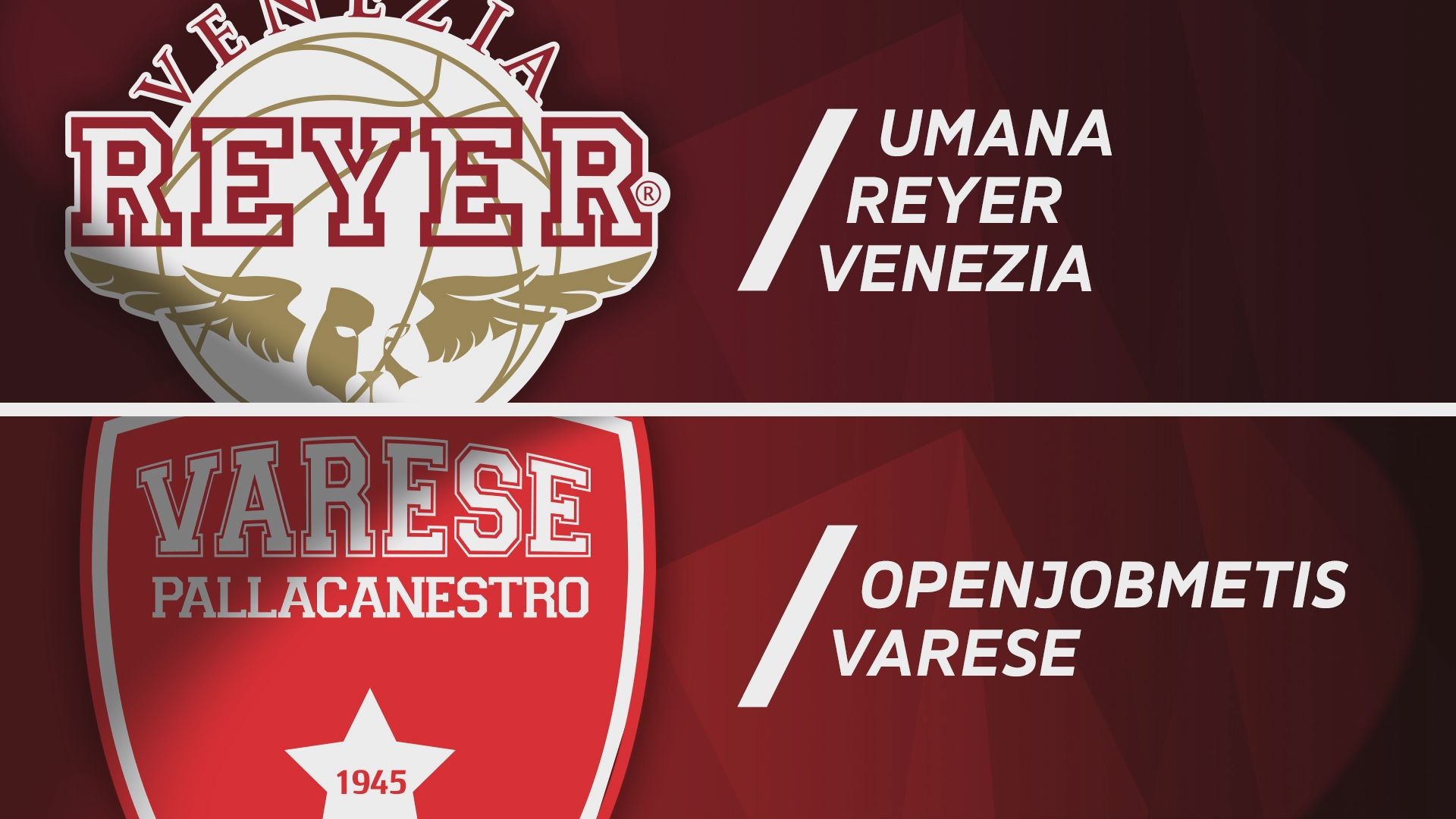 Umana Reyer Venezia - Openjobmetis Varese 86-77