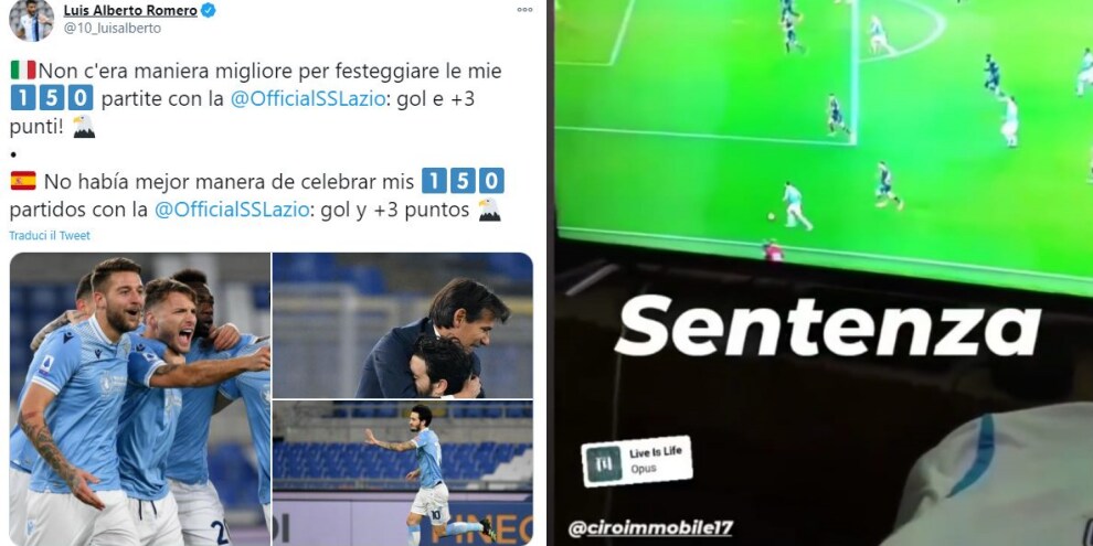 Lazio, la squadra festeggia sui social: "Questi siamo noi!"