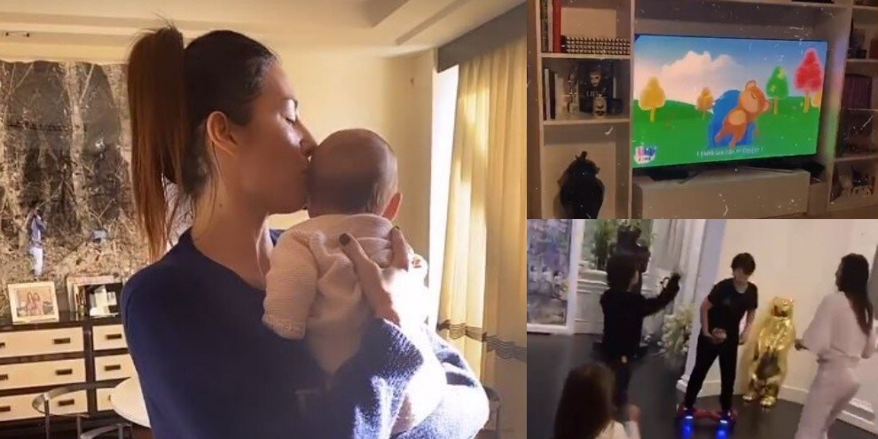 Gregoraci, la casa extra lusso nelle stories su Instagram