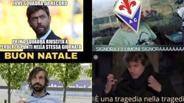 Juve travolta 3-0 in casa dalla Fiorentina: social scatenati