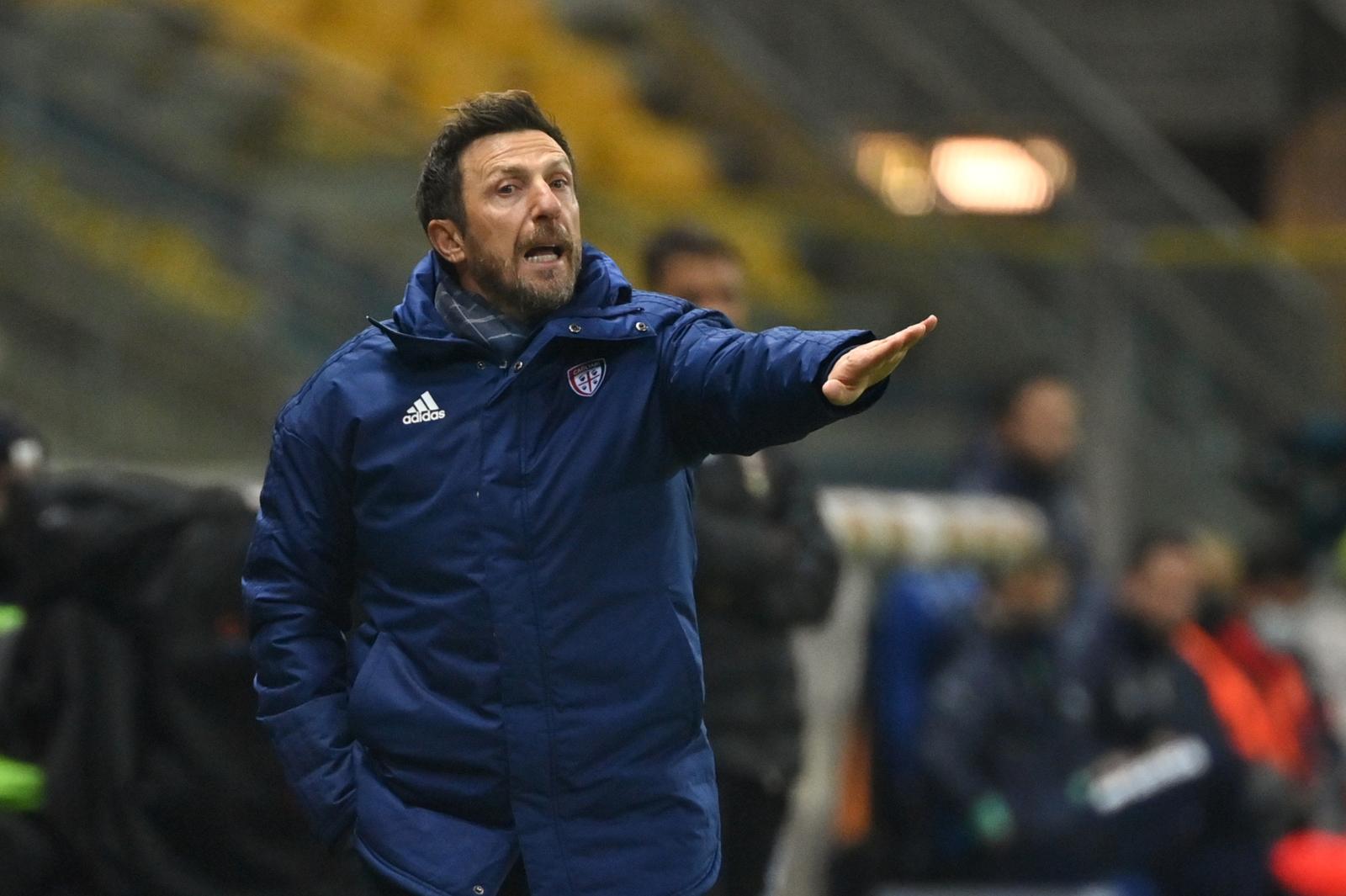 Cagliari, Di Francesco: “Che emozione tornare a Roma“