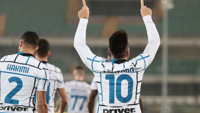 Festa Conte! Inter alla settima vittoria di fila: Verona ko 2-1