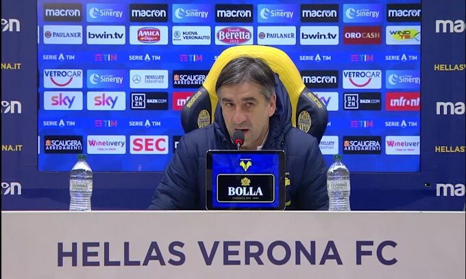 Juric: "Se parlo di mercato è solo perchè tengo al Verona"