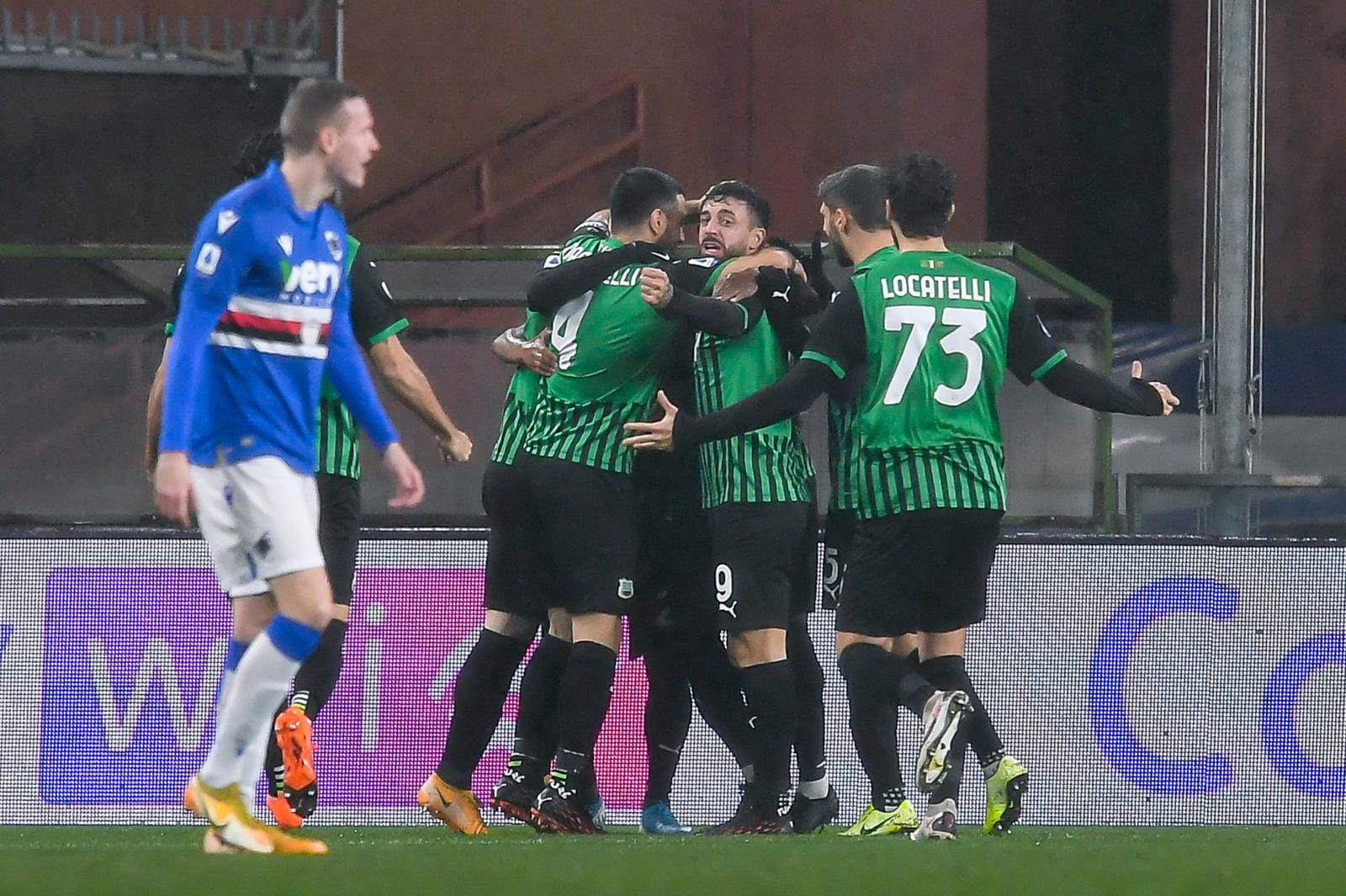 Sassuolo, un 3-2 che sa di Champions: Sampdoria ko