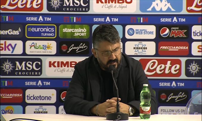 Gattuso: "Siamo arrivati senza benzina"