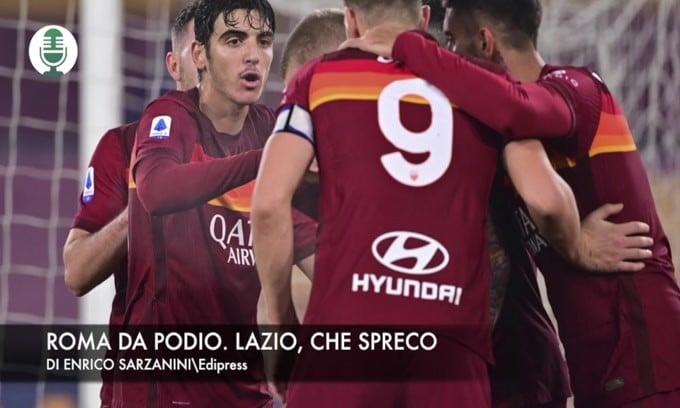 Roma da podio. Lazio, che spreco