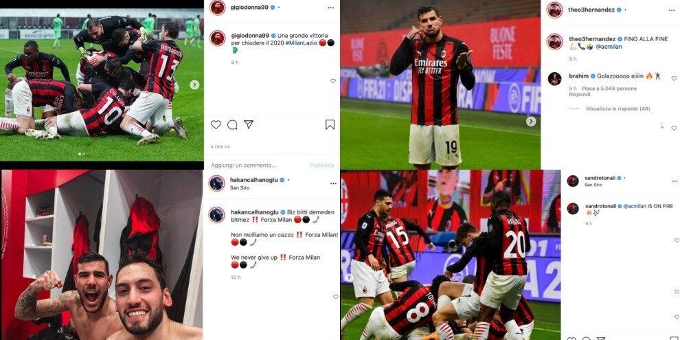 Theo Hernandez fa volare il Milan: che festa sui social dopo il 3-2 alla Lazio!