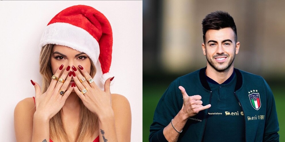 Ludovica Pagani si veste da Babbo Natale, like di El Shaarawy