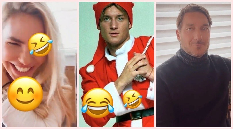 Natale a casa Totti. Francesco a Ilary: “Ma che problemi hai?“
