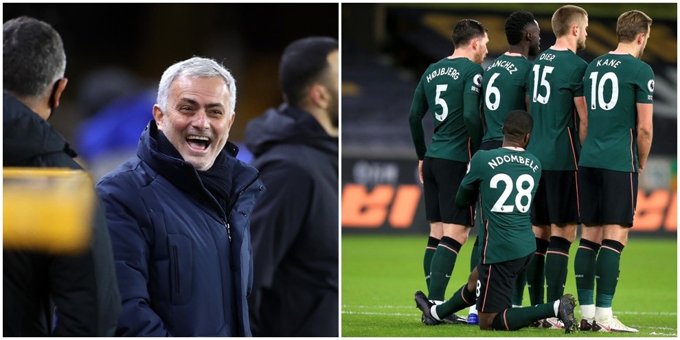 Tottenham, gol e coccodrillo per Ndombele. E Mourinho se la ride