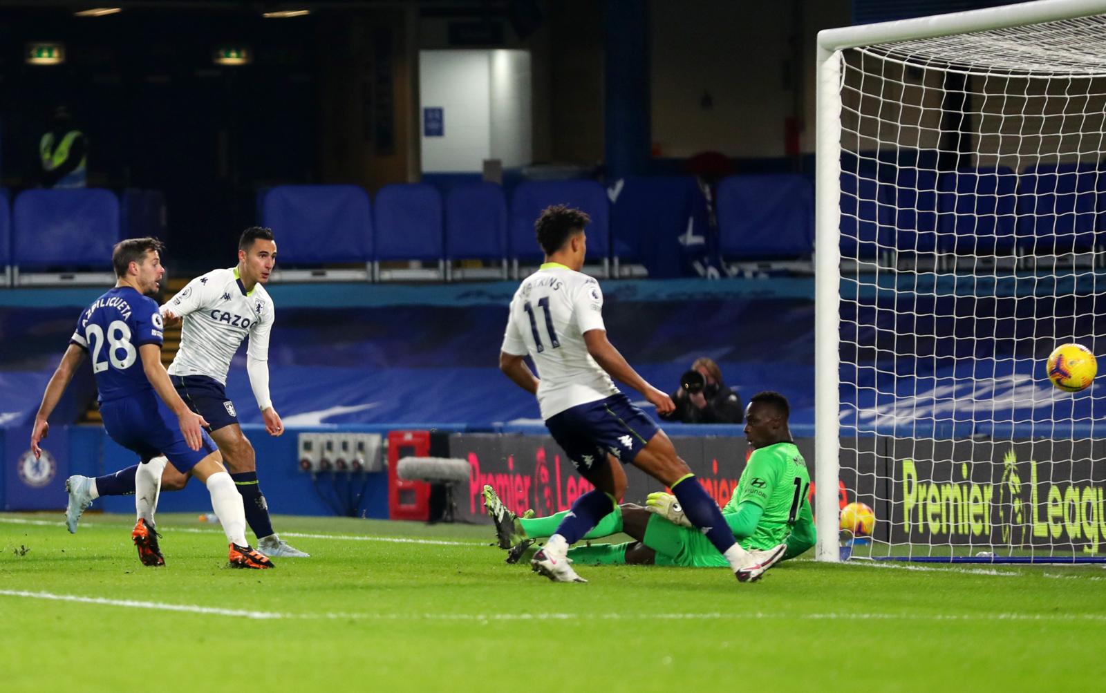 Leicester sciupone con il Crystal Palace. Pareggio tra Chelsea e Aston Villa