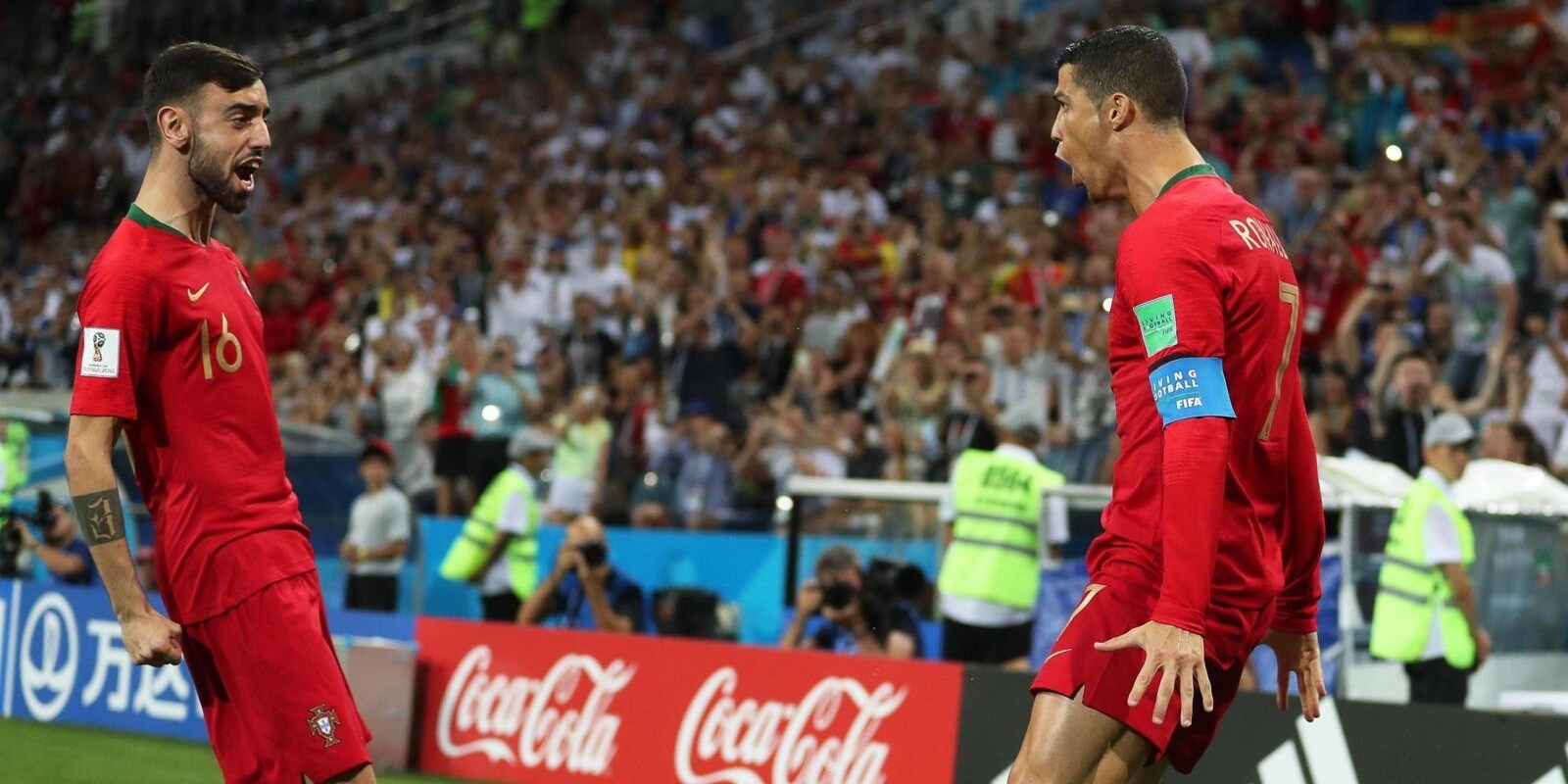 Bruno Fernandes elogia Ronaldo: “Mai più qualcuno come lui“