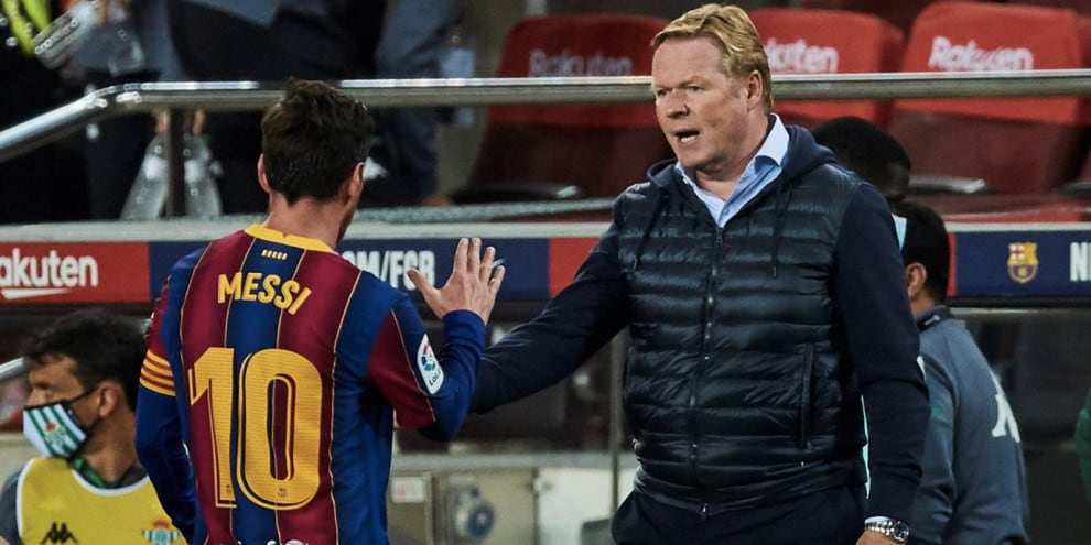Koeman: “Messi è libero di scegliere il suo futuro. Suarez? Nessun rimpianto”