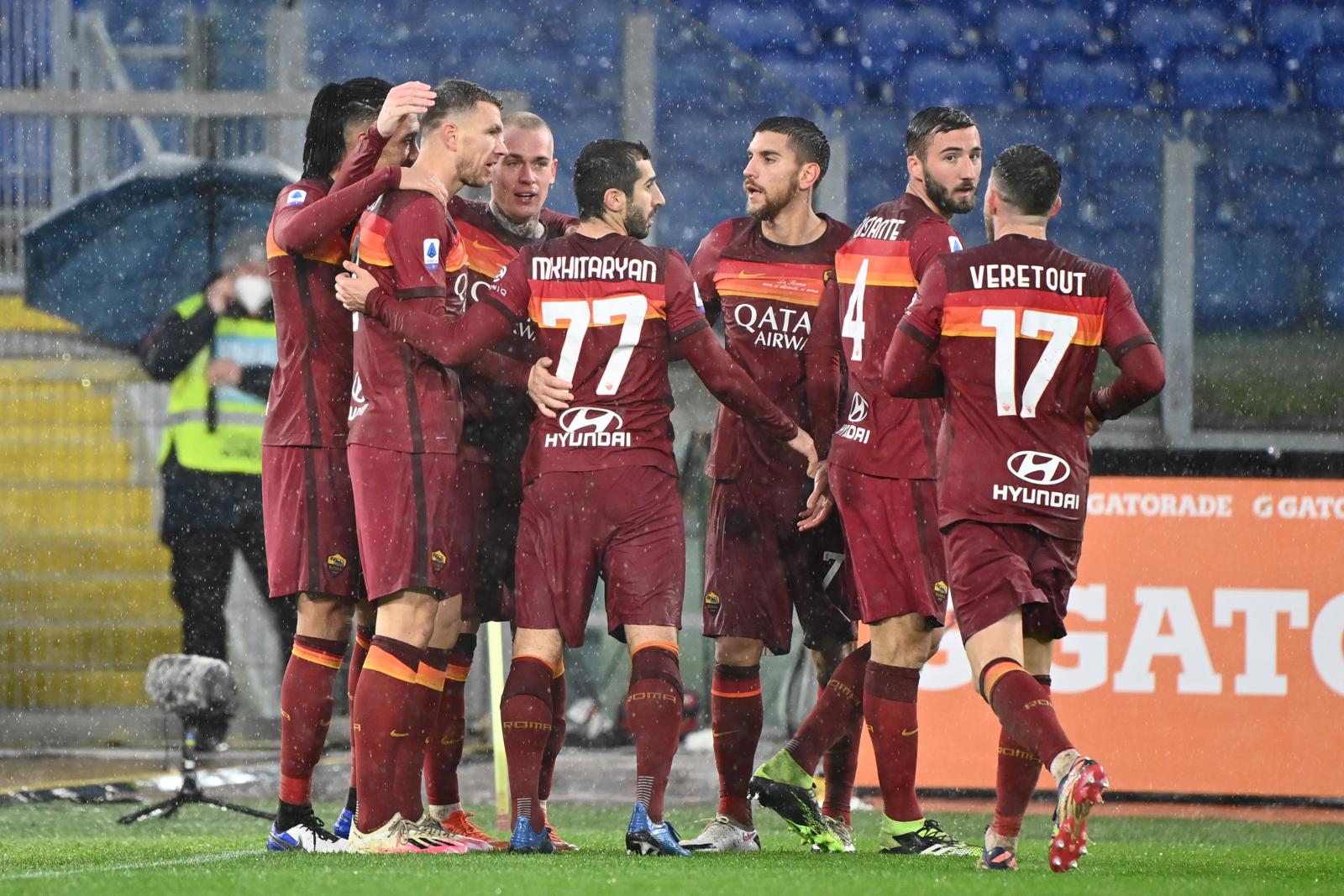 Roma-Sampdoria 1-0: Dzeko decide, Fonseca resta terzo