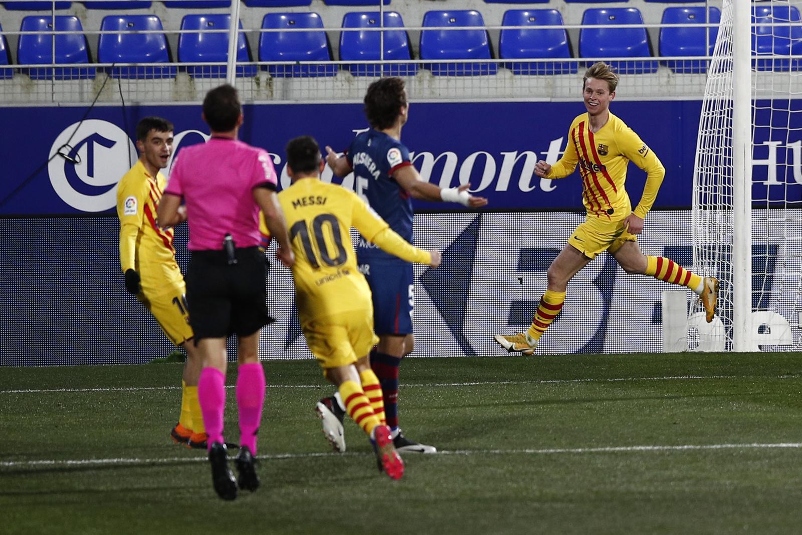 Il Barcellona rialza la testa: 1-0 a Huesca