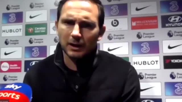 Lampard: "Pressione? Una costante in questo lavoro, ma ne ero consapevole"