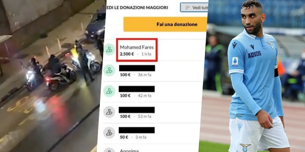 Fares, ecco il bel gesto: donati soldi per il rider rapinato