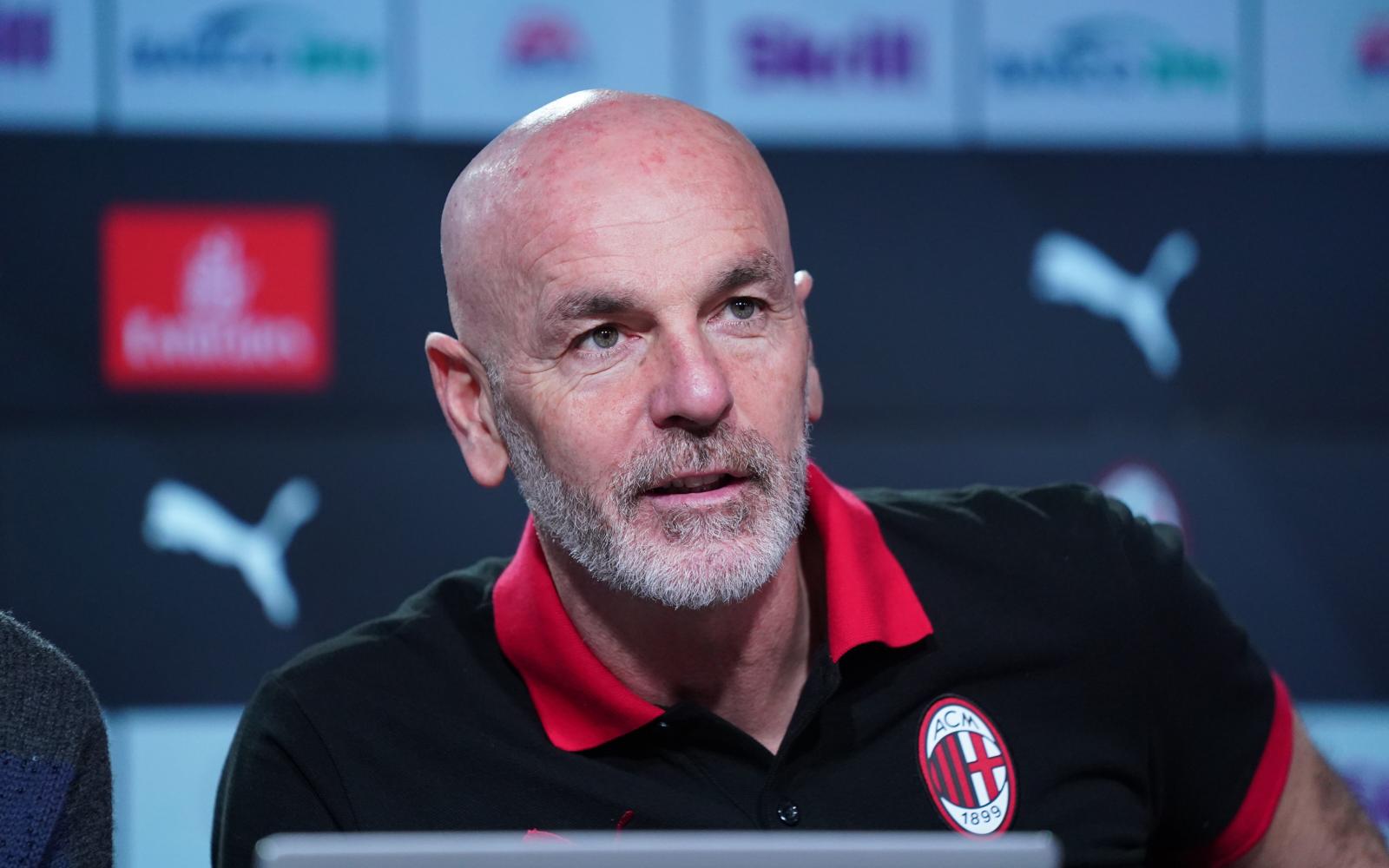 Pioli carica il Milan: “Possiamo battere la Juve. Ibrahimovic non giocherà“