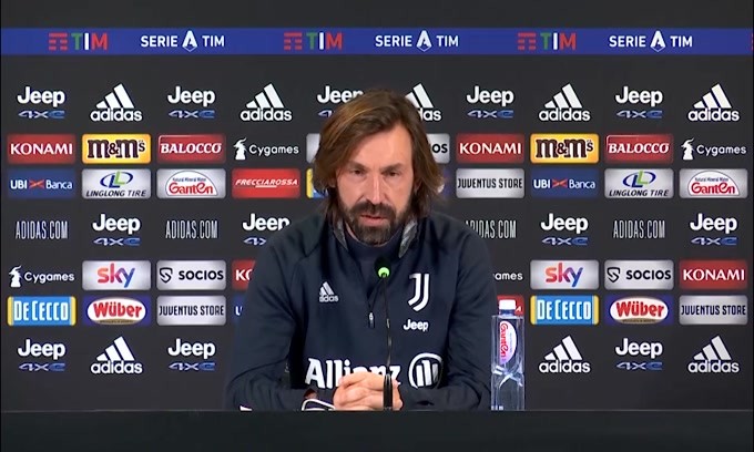 Pirlo: "Il Milan è in testa meritatamente. Hanno un grande spirito"
