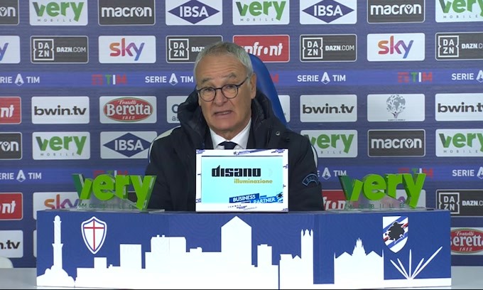 Ranieri: "Ridicolo giocare su un campo così"