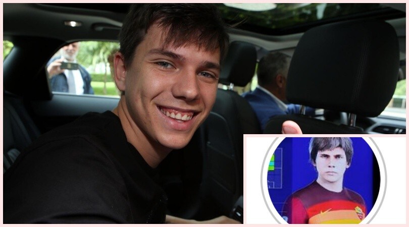 Coric, nostalgia Roma. Niente foto in giallorosso? Lui la prende dal videogioco