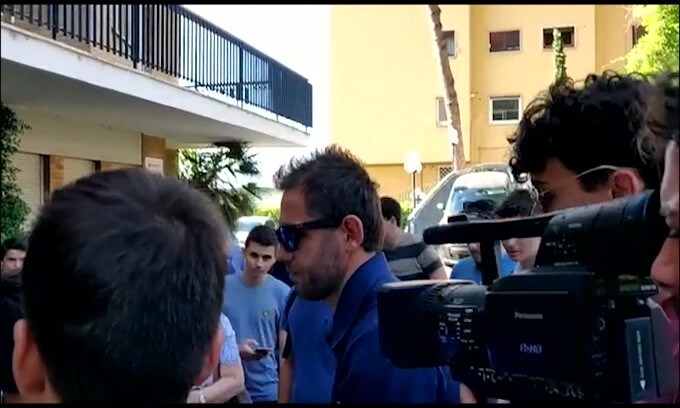 Ο Λάτσιο, ο Λούλι εκπαιδεύεται με τους συμπαίκτες του