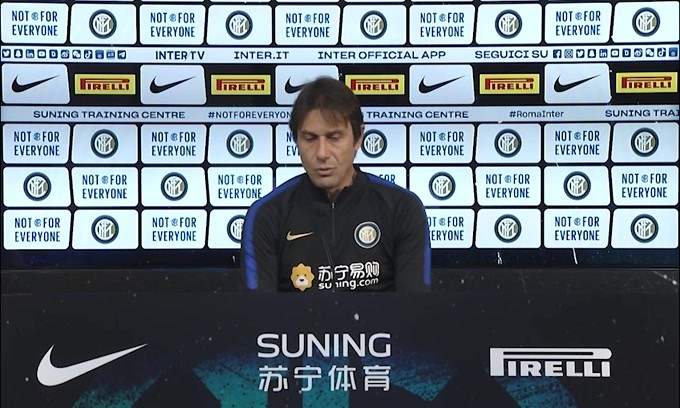 Conte: "La Roma può lottare per lo Scudetto"